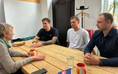 Wie eine Tischlerei aus der Asche wieder aufsteht